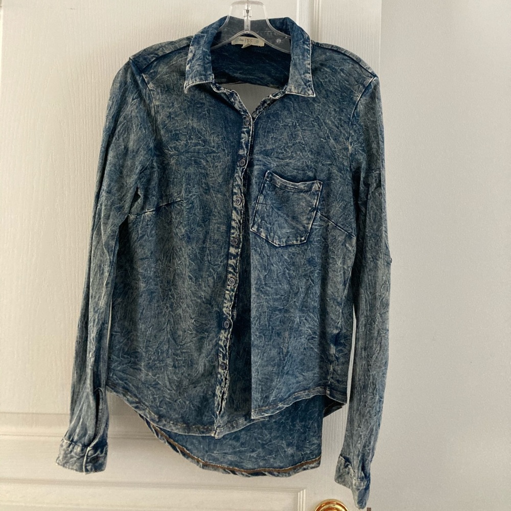 Chambray top